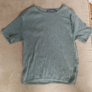 Brandy Melville glitter top